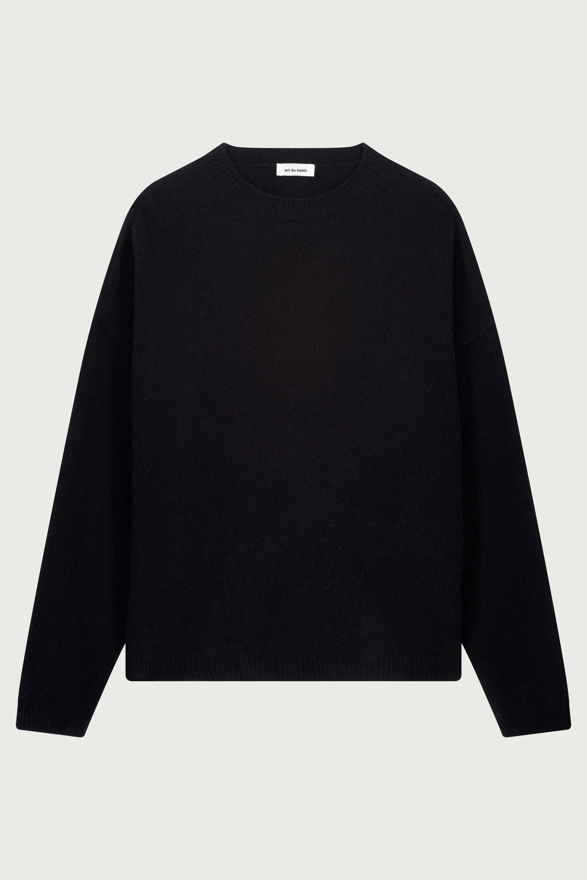 PULL COL ROND LAINE MÉRINOS