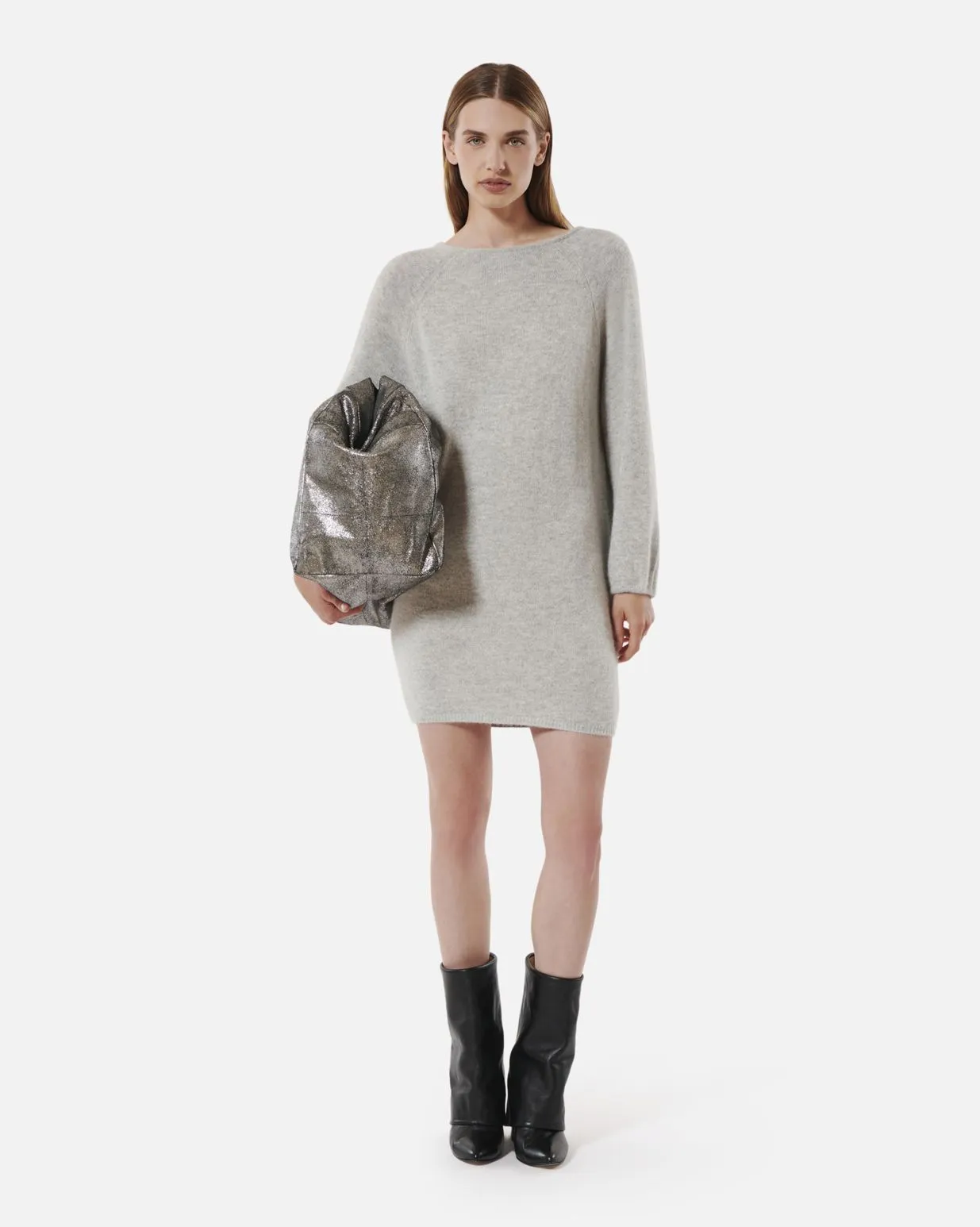 Robe pull Lauper gris – Karma Koma