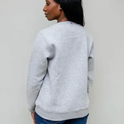Sweat Alexia molletonné gris — photo 2