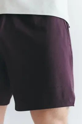 Short de sport DryMove™ - Prune foncé — photo 2