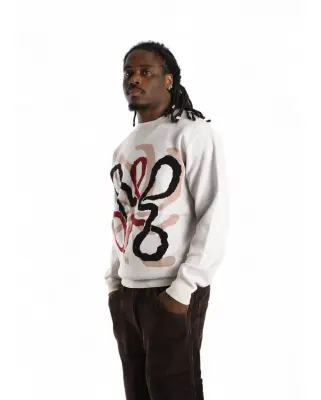 Spirit Crewneck Knit Off White — photo 3