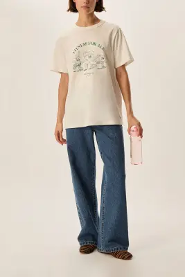 Tee-shirt Fannette Ecru — photo 4