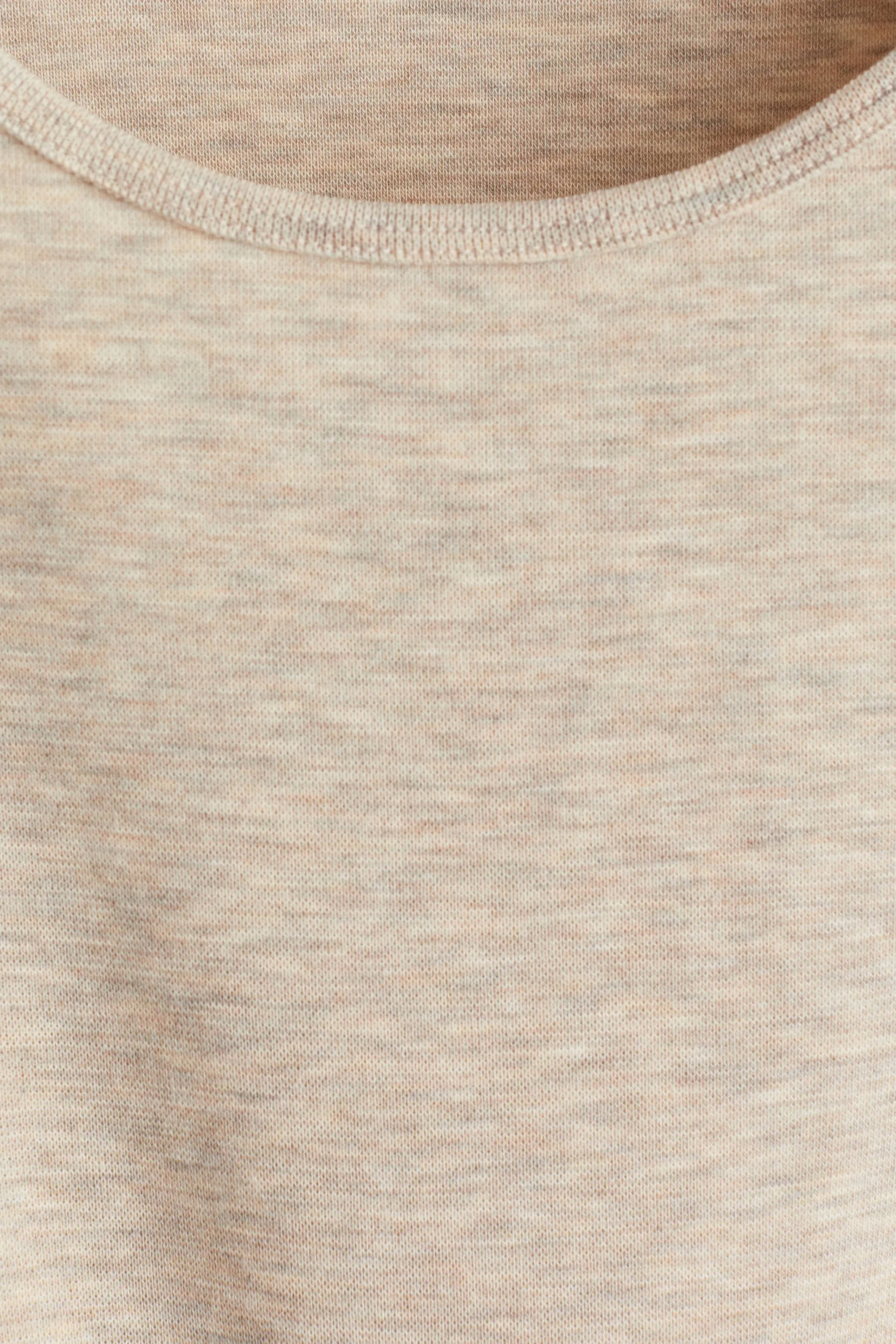 Débardeur Slim Fit - Beige chiné