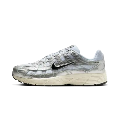 Nike P-6000 White Metallic Silver — photo 1