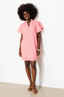 Robe courte rayée Femme — photo 3