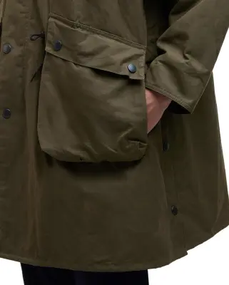 x Kaptain Sunshine Bedale Casual Field Coat Khaki Brown — photo 5