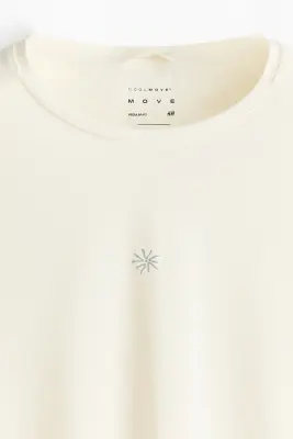 T-shirt de sport à manches longues CoolMove™ - Ivoire — photo 5