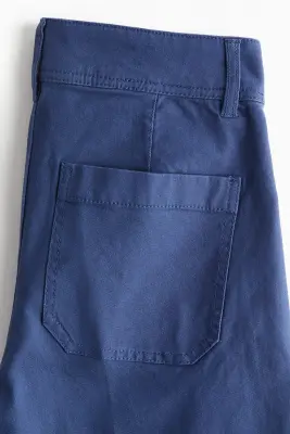 Pantalon en toile - Bleu — photo 1