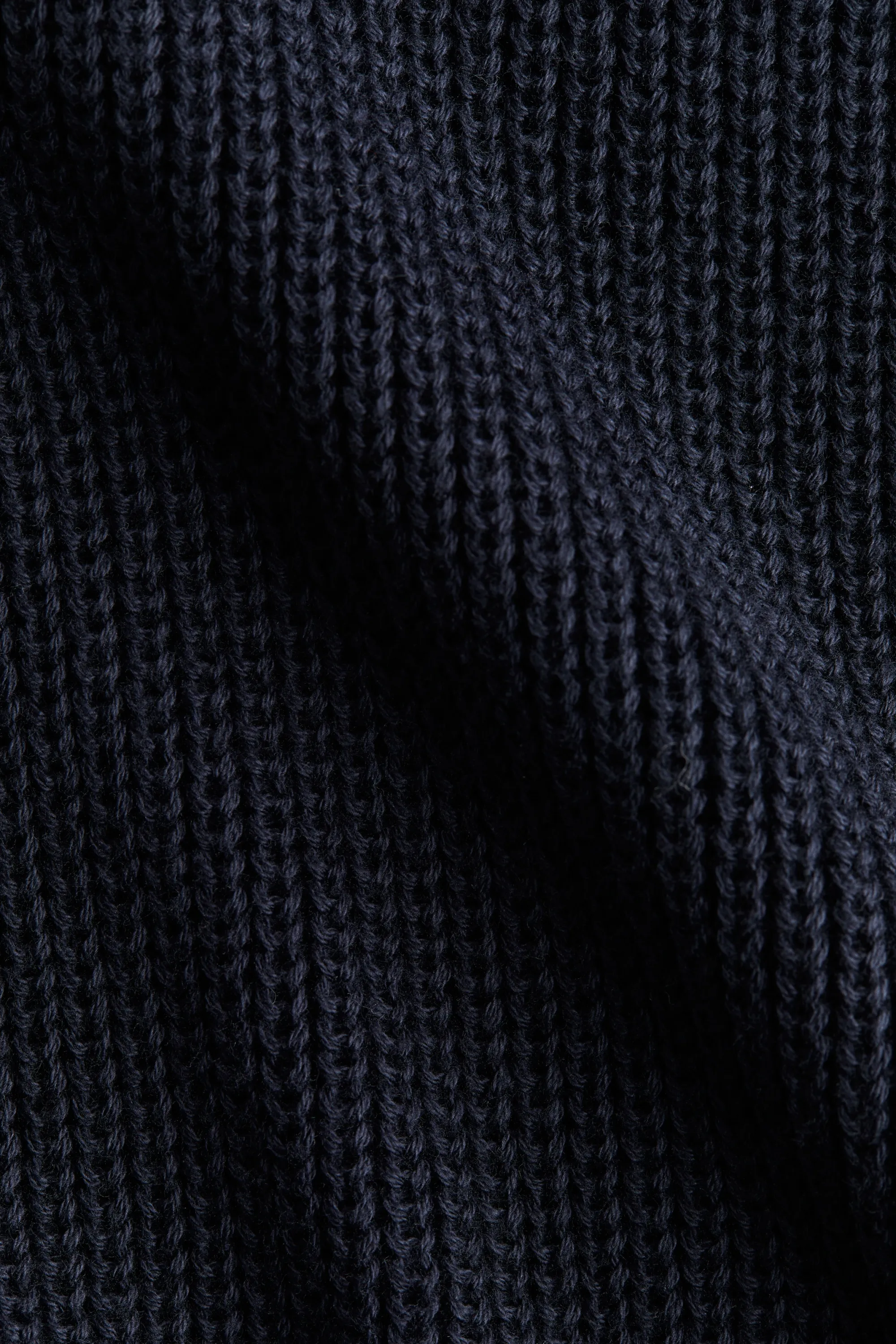 Pull demi-zippé - Bleu marine