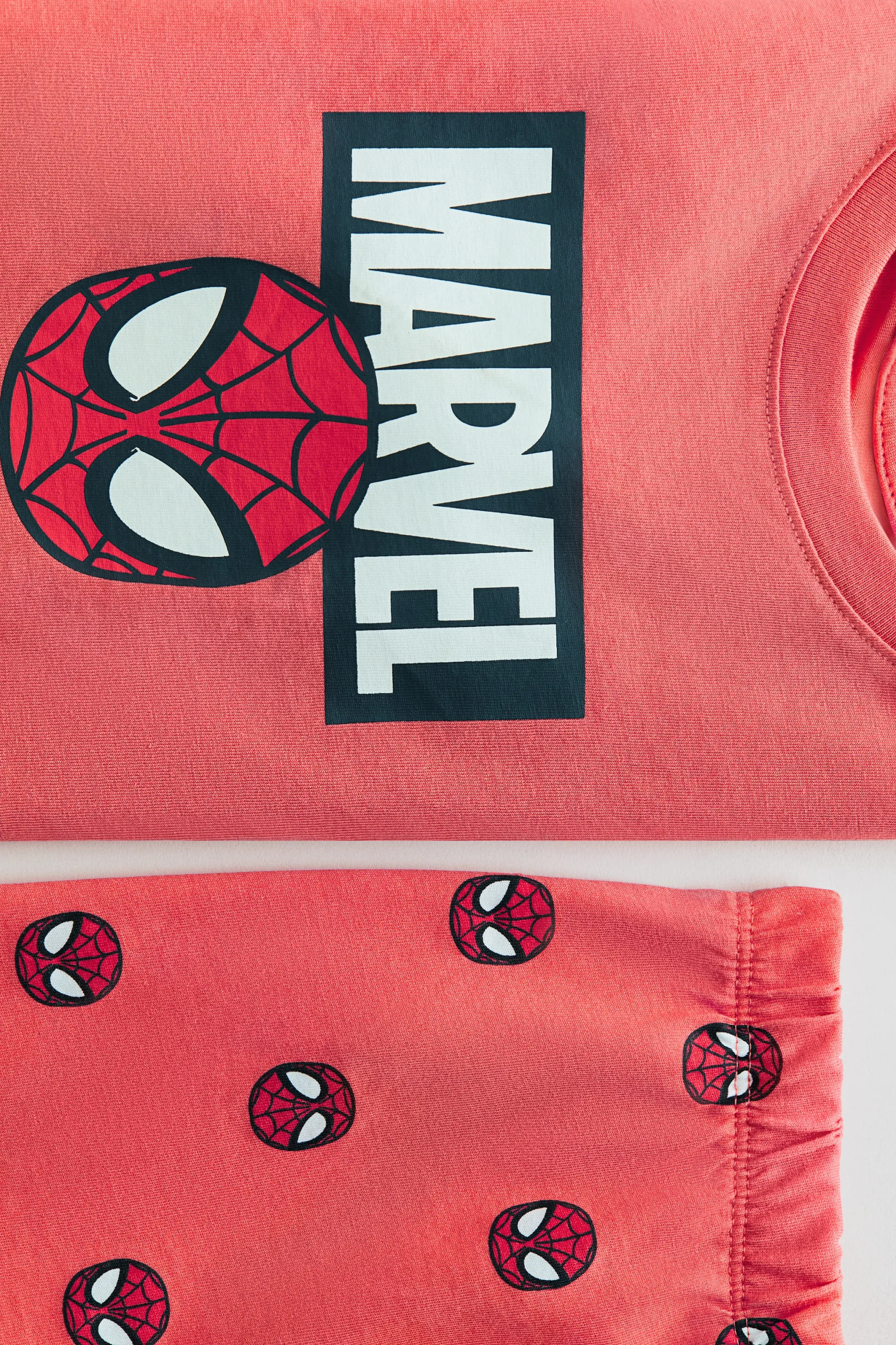 Pyjama imprimé en coton - Rouge/Spider-Man