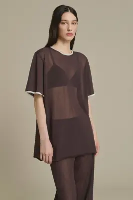 TEE-SHIRT DUA CHOCOLAT — photo 1