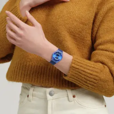 Montre Swatch Skin SS08I100 - JAMMY GRAPE DREAM — photo 4