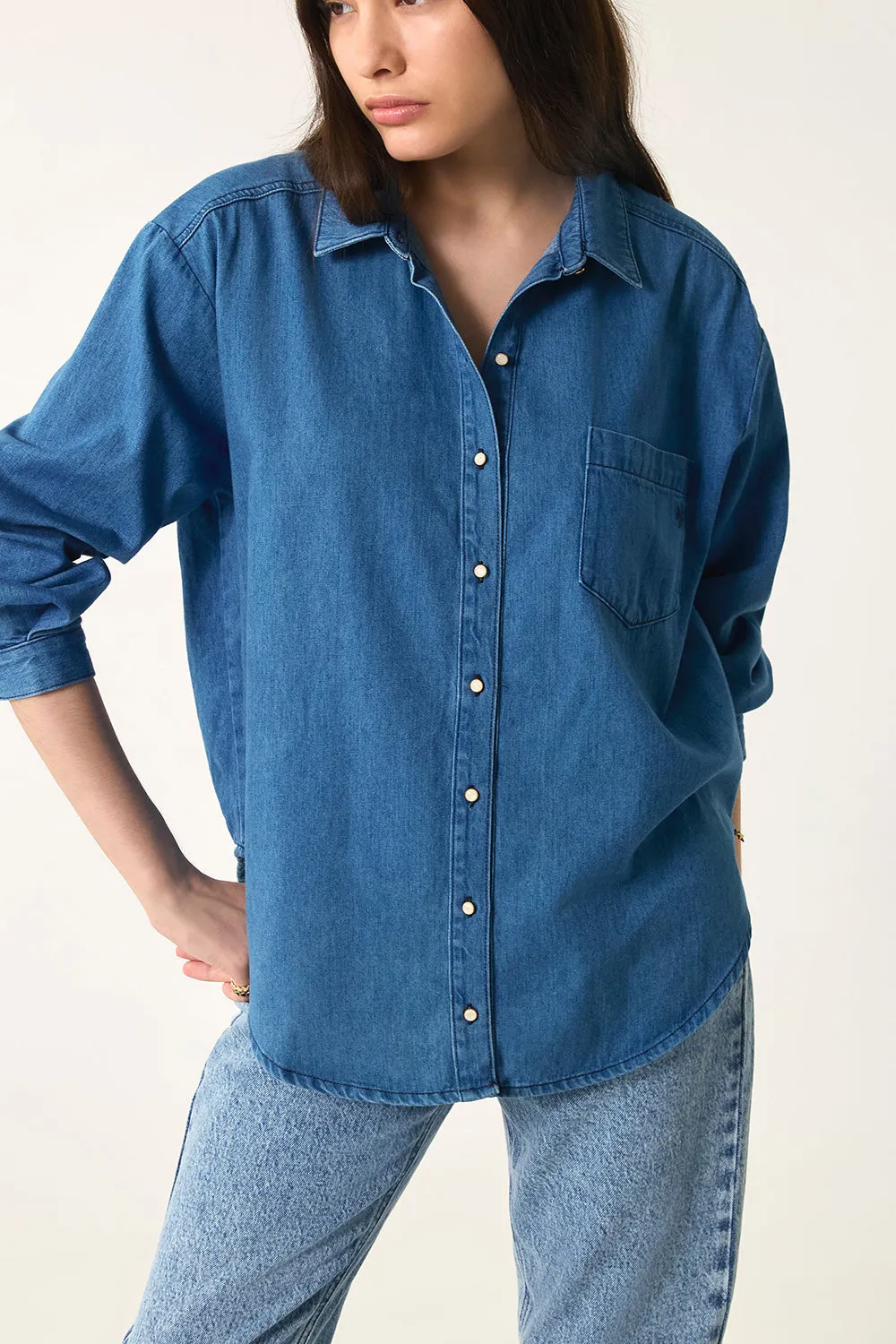 Chemise Loubert Middle Blue