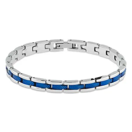 Bracelet Homme en acier Rochet Santorin 6mm x 21cm HB4766