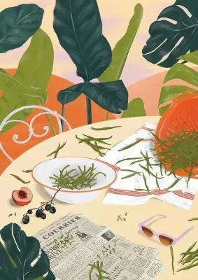 Puzzle 1000 pièces Les haricots verts – Jour Férié — photo 2