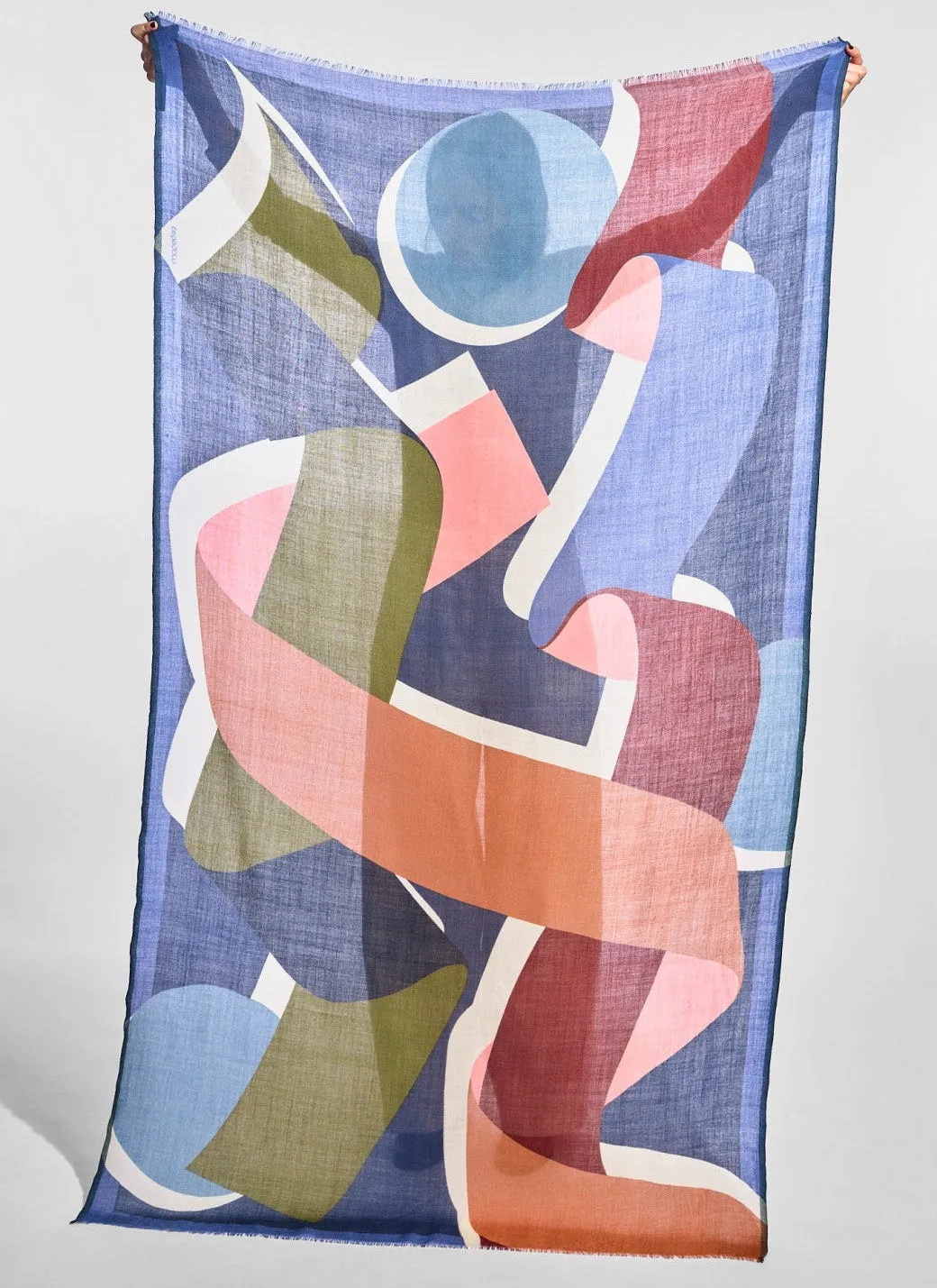 Foulard Ruban marine - Ma Poésie