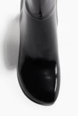 Bottines à talon - Noir — photo 2