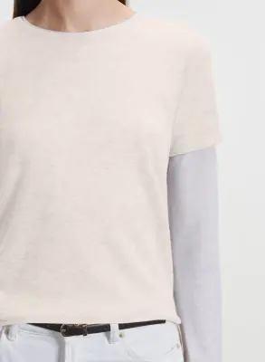 T-shirt en cachemire — photo 3