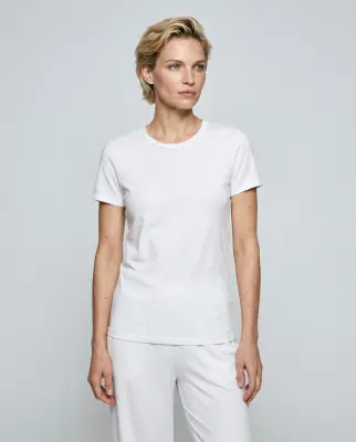 T-shirt in lyocell, tencel et coton organique