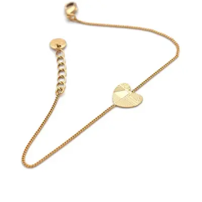 Bracelet Cœur Gravure — photo 1