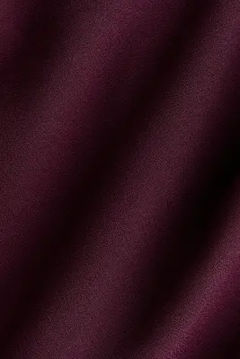 Robe asymétrique avec ceinture - Violet foncé — photo 5