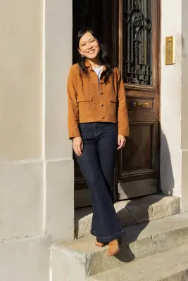 Veste Yulia - camel — photo 3