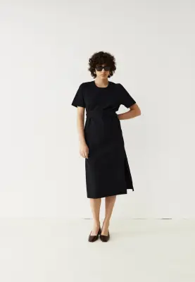 La robe t-shirt - Noir — photo 1