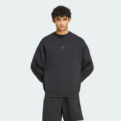 ADIDAS SWEAT COL ROND Noir — photo 2