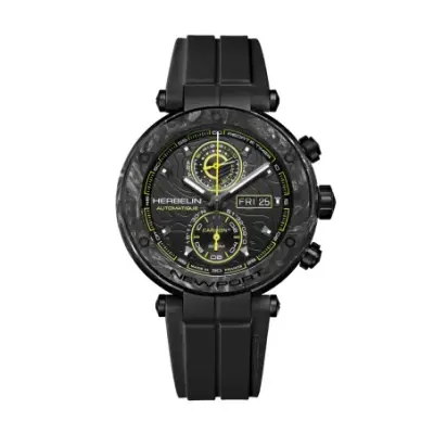 Herbelin Newport Carbon Titane pour Homme série limitée 288CTN14CA — photo 1