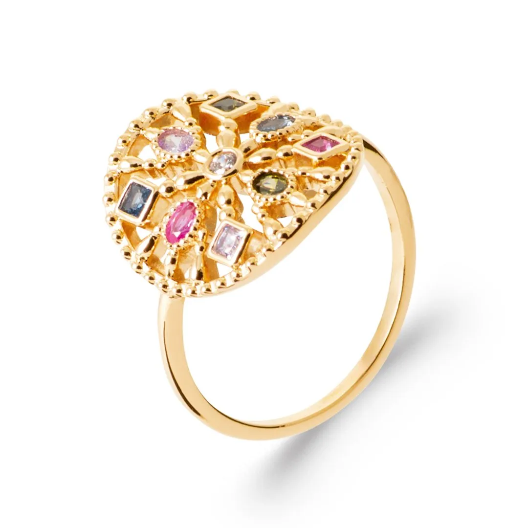 Bague pl-or 750 3mic ps 2999405
