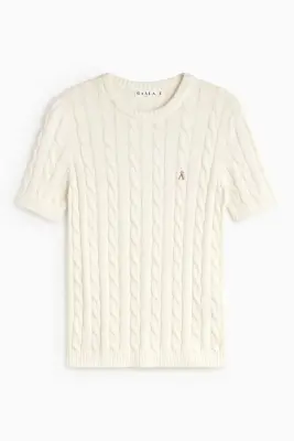 Tina Cable Knit Top - Cream — photo 5