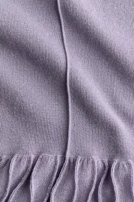 Top péplum en maille - Violet ancien — photo 4