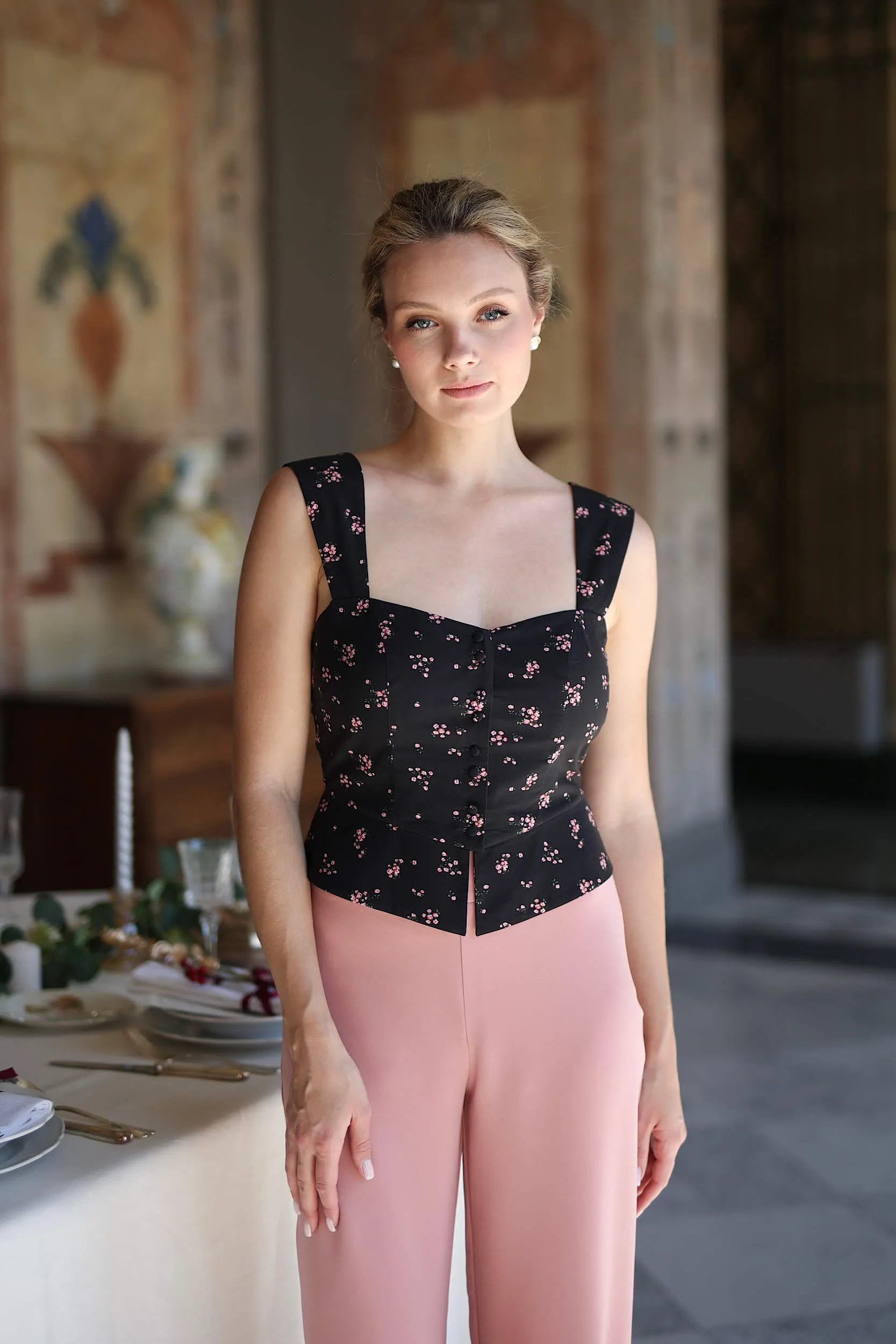 Nayla Rose Cellulose Top