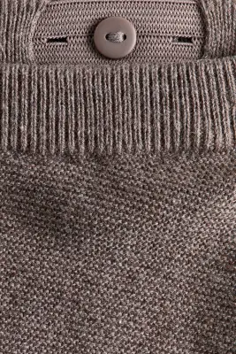 Ensemble 2 pièces en maille de coton - Marron clair — photo 4