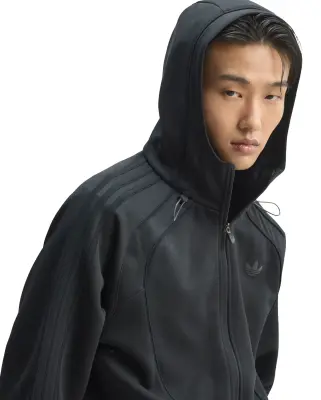 Spacer Teamgeist Cutline Full-Zip Hoodie Black — photo 3