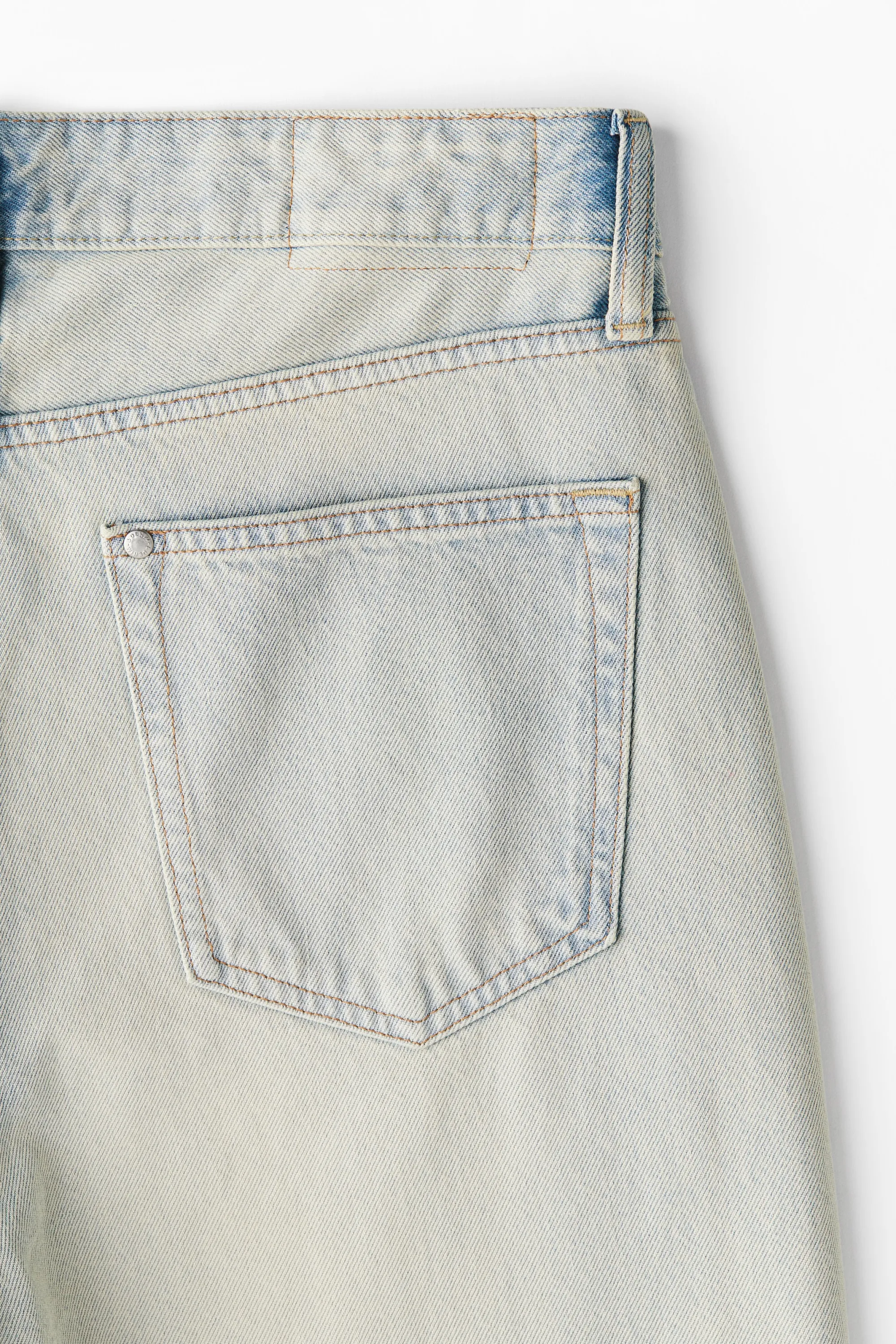 Loose Jeans - Bleu denim pâle