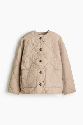 Veste THERMOLITE® matelassée avec écharpe - Beige — photo 5