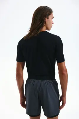 T-shirt de sport Muscle Fit DryMove™ - Noir — photo 3
