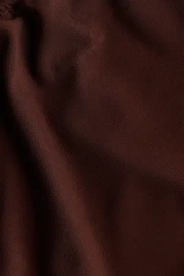 Combi-pantalon asymétrique en jersey - Marron foncé — photo 4