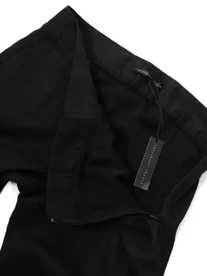 Pantalon droit fluide en lin noir Prix boutique 350€ Taille 42 — photo 2