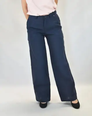 Pantalon Zhéa Lin Marine — photo 1