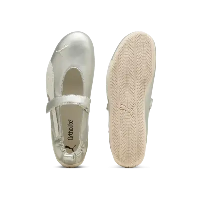 Puma Speedcat Ballet Fleur Metallic Gold Warm White — photo 5
