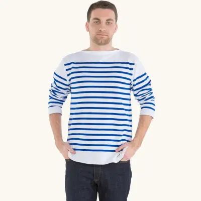 La marinière marine nationale authentique homme — photo 2