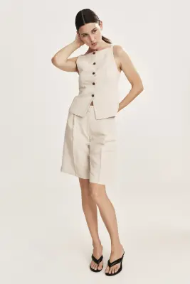 Bermuda - Beige clair — photo 1