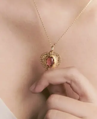 Nouveau ! ALHAJA Collier Sacro Cuore — photo 3