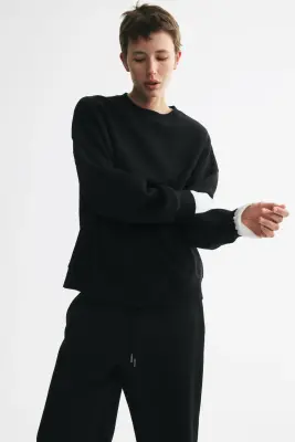 Sweat oversize - Noir — photo 1