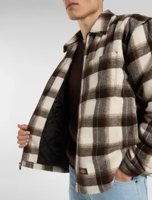 Veste/Chemise Oversize Dickies Florence – Timber brown — photo 4
