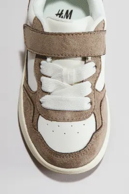 Sneakers - Marron clair/blanc — photo 2