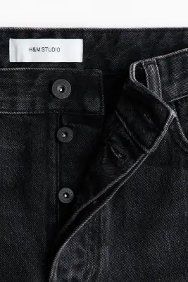 Jean à jambes droites - Noir — photo 4