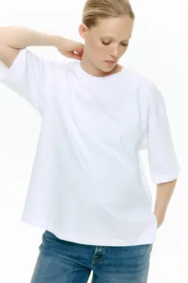 MAMA T-shirt loose - Blanc — photo 1